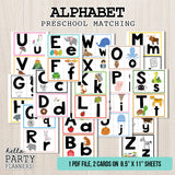 Alphabet Matching Preschool Game