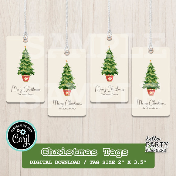 Christmas Printable Tags