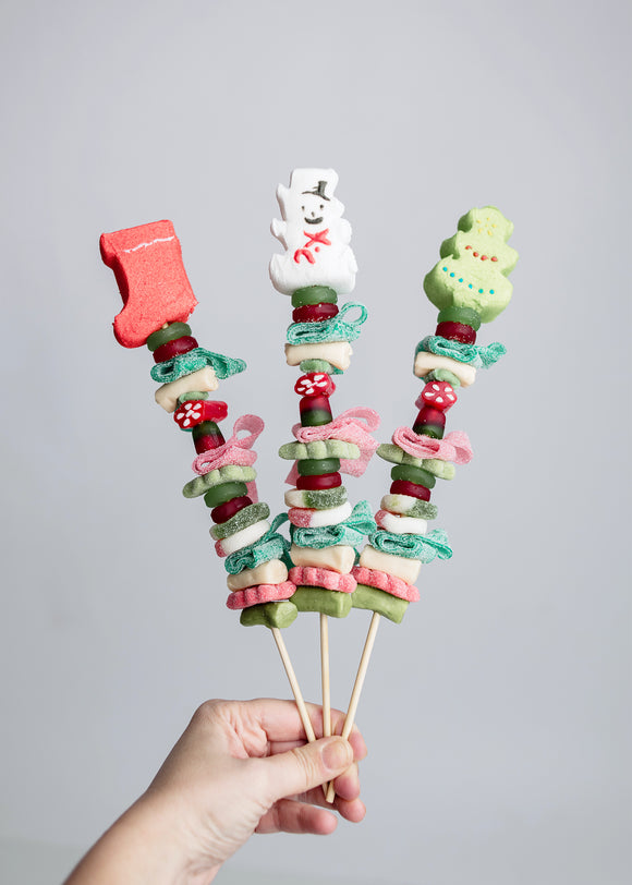 Christmas Candy Kabobs