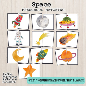 Space Matching Game