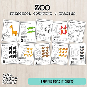 Zoo Counting and Tracing